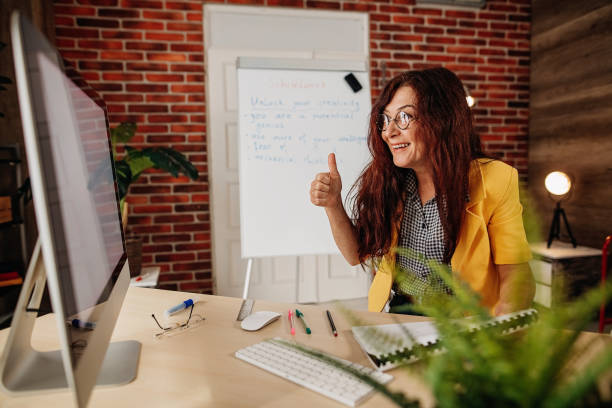 Lecture and English lesson remotely during quarantine
